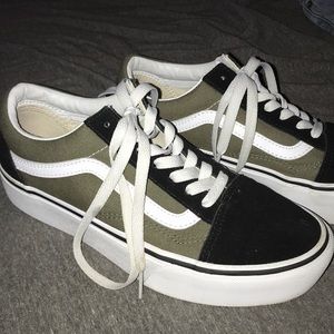 Platform classic skater vans